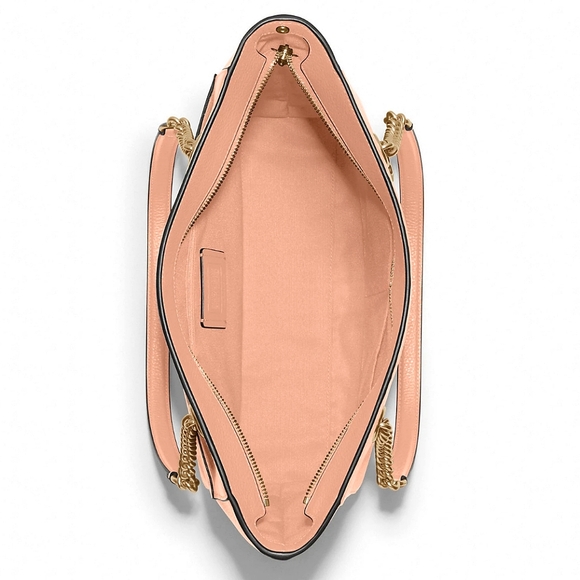 COACH Cammie Chain Tote in Faded Blush - Picture 6 of 12